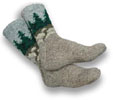 Pine Tree Socks